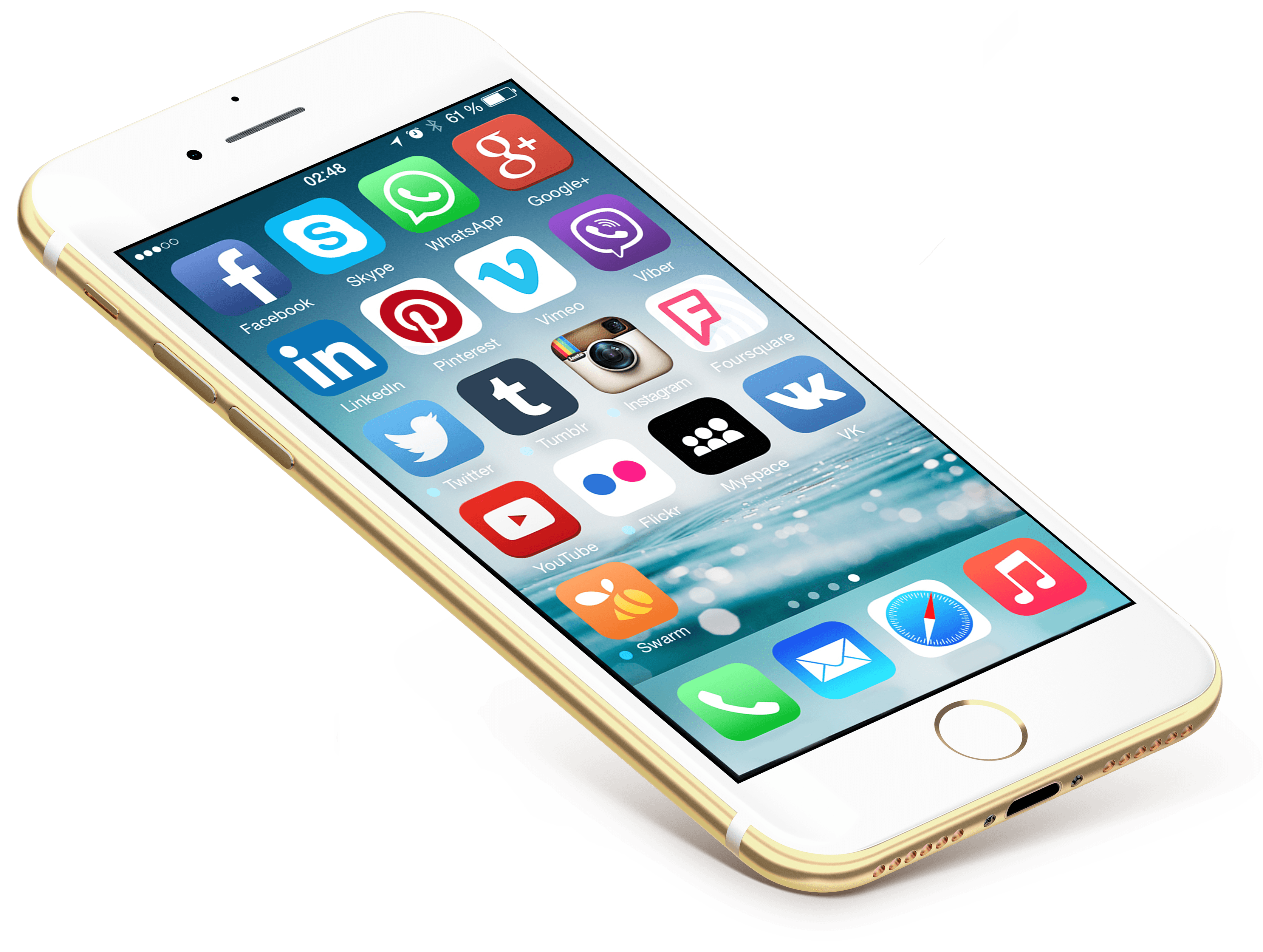 Illustration Iphone et application